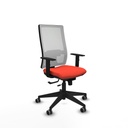 Office Chair Piqueras y Crespo 1D066G0 Dark Orange