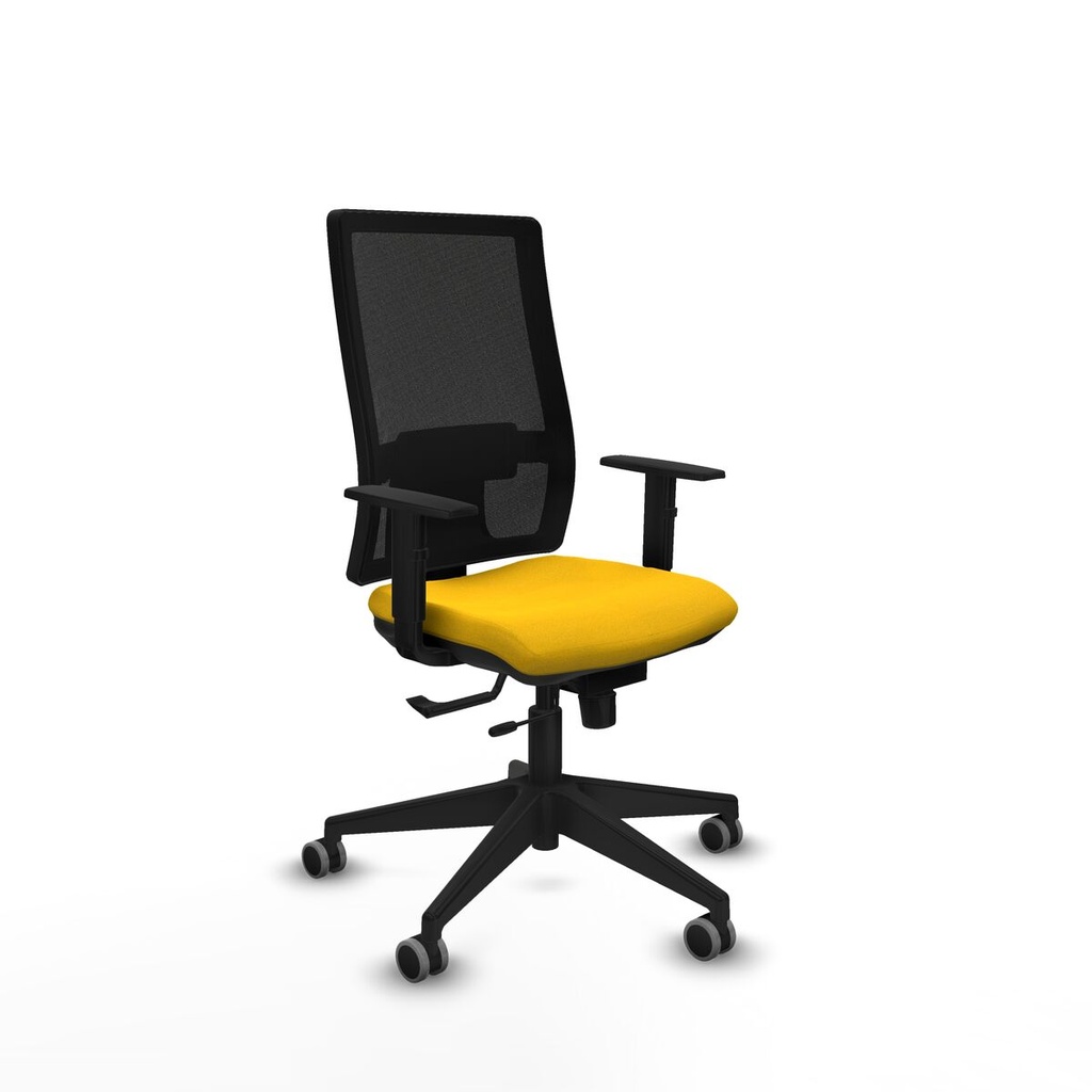 Silla de Oficina Piqueras y Crespo 1D066G0 Amarillo