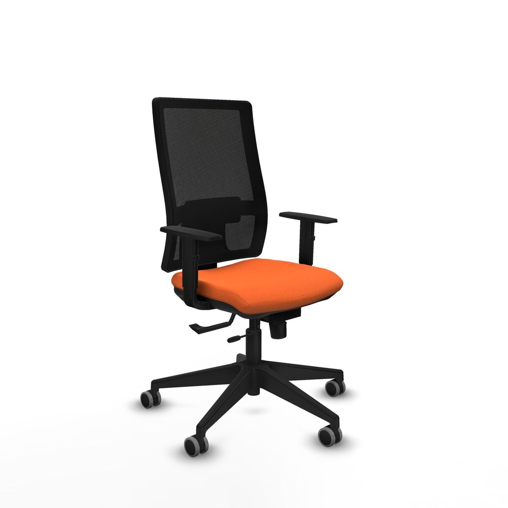 Silla de Oficina Piqueras y Crespo 1D066G0 Naranja