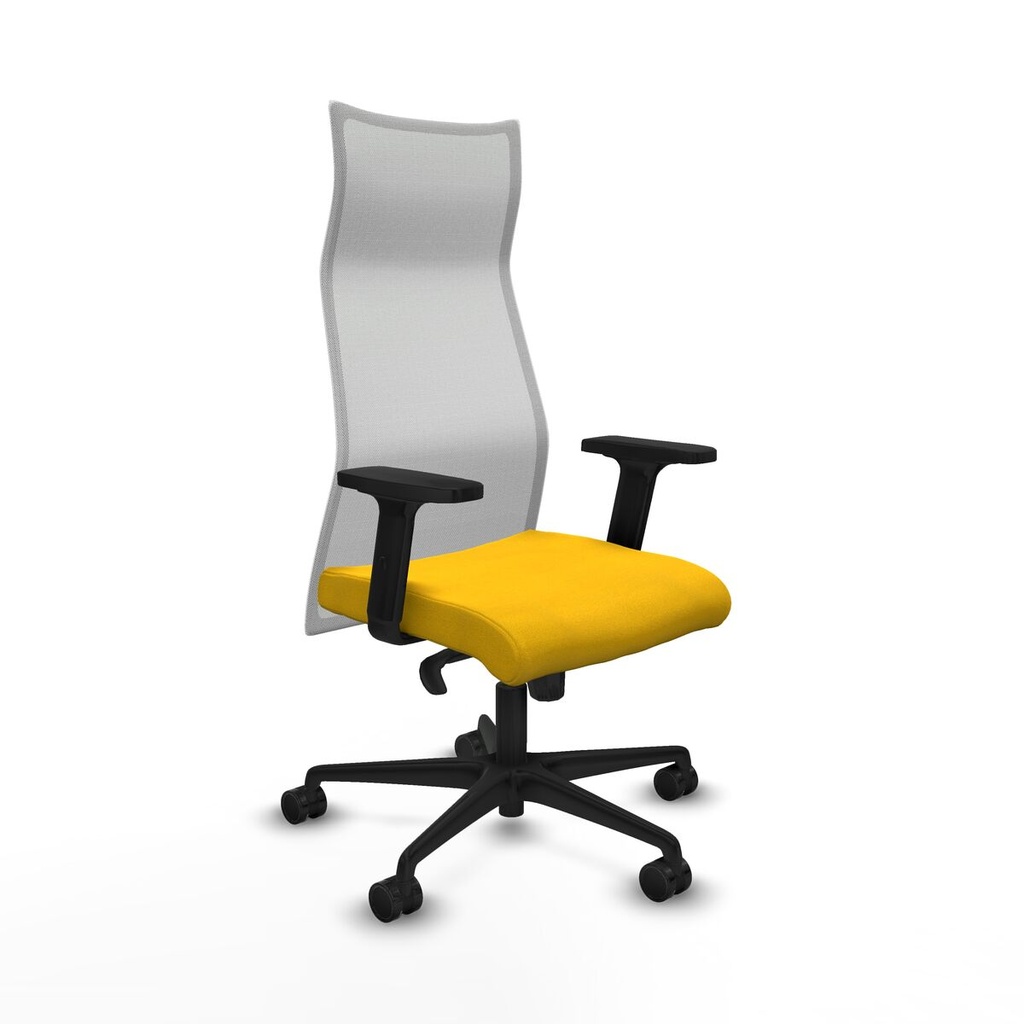 Office Chair Piqueras y Crespo B2D036N Yellow