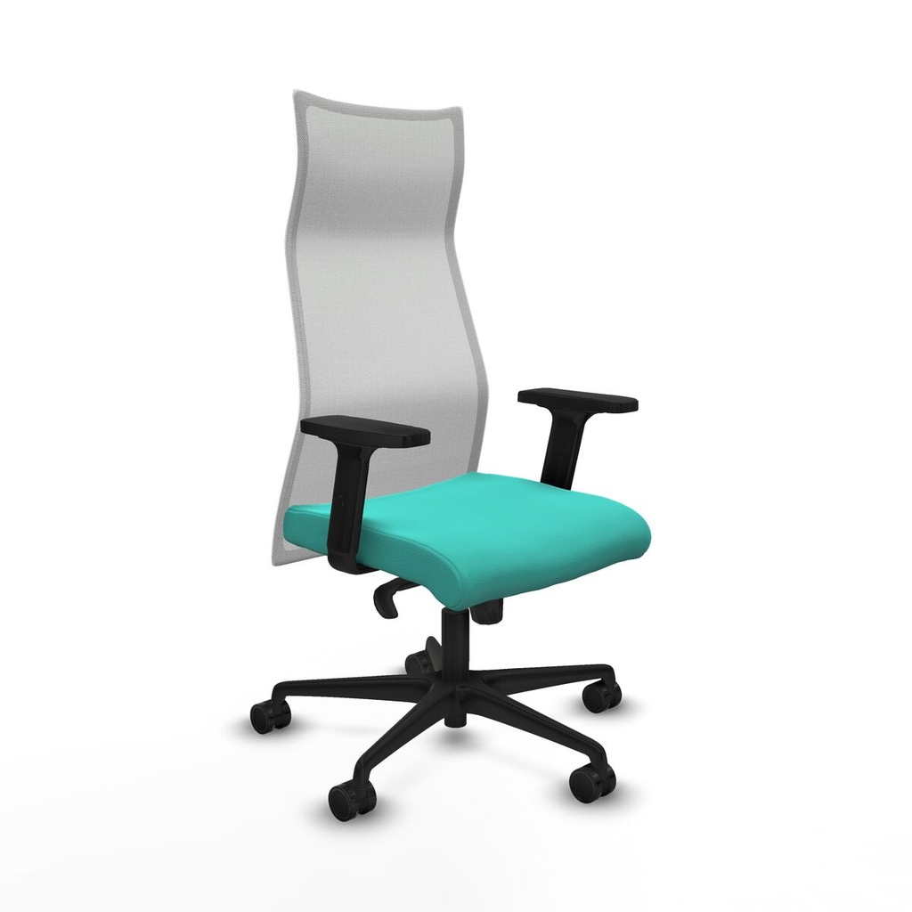 Office Chair Piqueras y Crespo B2D036N Turquoise