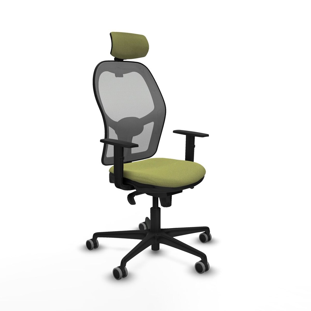 Office Chair with Headrest Piqueras y Crespo 1D036G2 Green