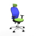 Office Chair with Headrest Piqueras y Crespo 1D086N2 Pistachio