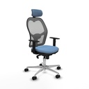 Office Chair with Headrest Piqueras y Crespo 1D086N2 Sky blue