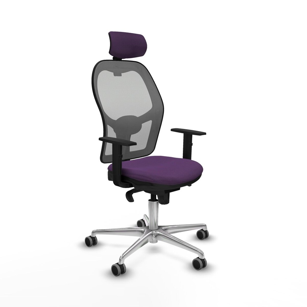 Office Chair with Headrest Piqueras y Crespo 1D086G2 Purple