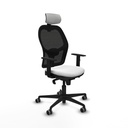 Office Chair with Headrest Piqueras y Crespo 1D036G2 White