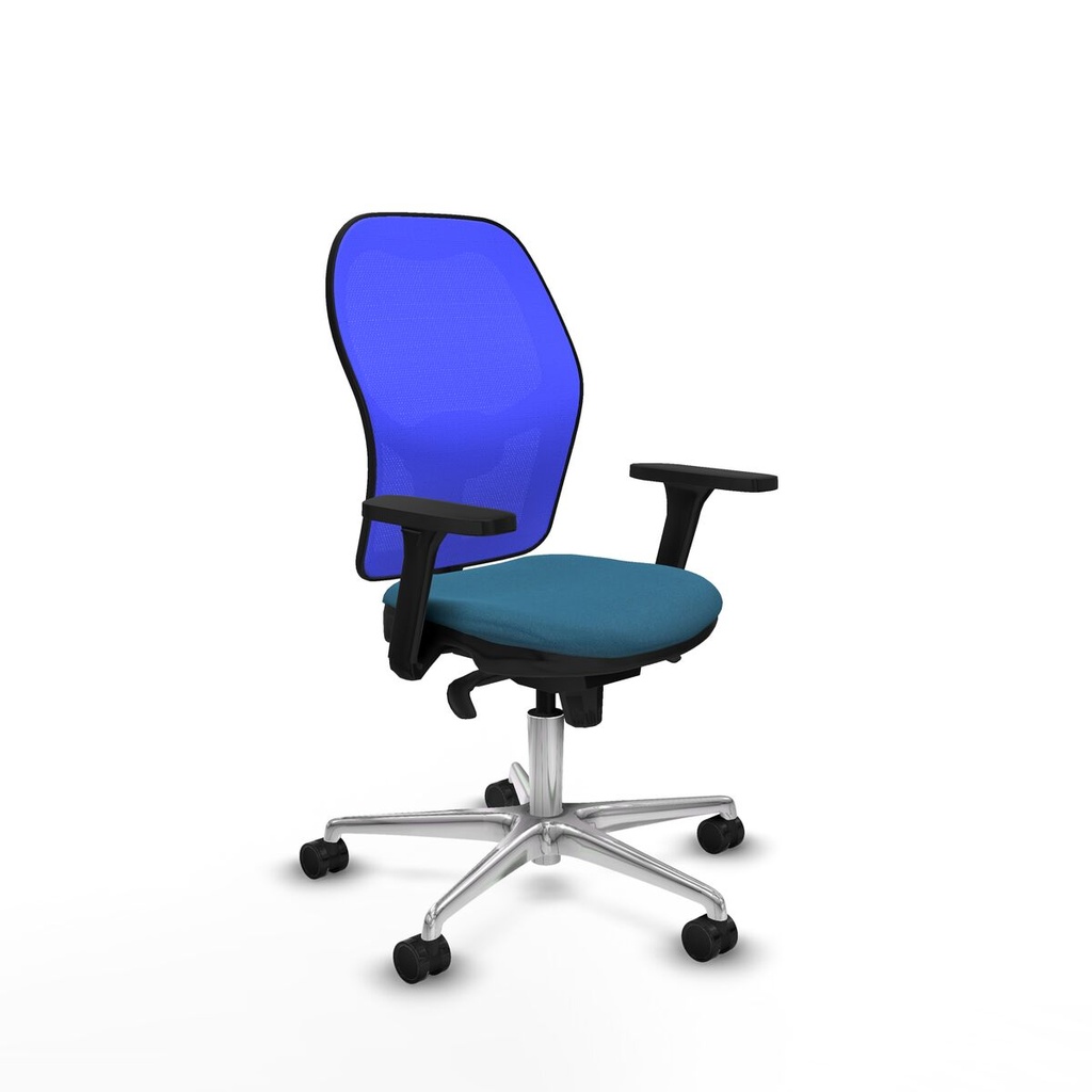 Office Chair Piqueras y Crespo 3D086N0 Blue Petroleum green