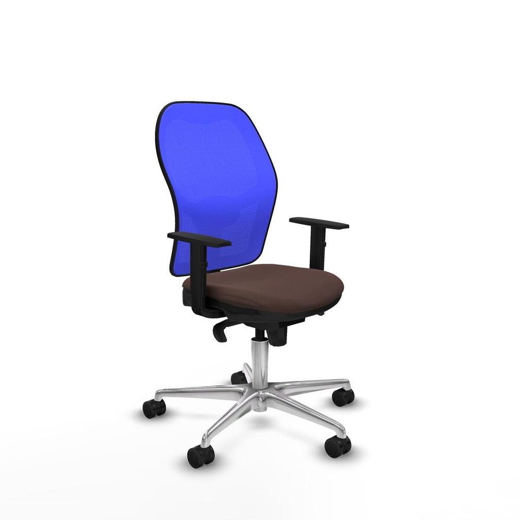 Office Chair Piqueras y Crespo 1D086N0 Blue Dark brown