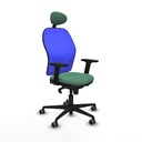 Office Chair Piqueras y Crespo 2D036G1 Emerald Green