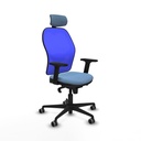 Silla de Oficina Piqueras y Crespo 2D036G2 Azul cielo