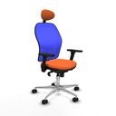 Silla de Oficina Piqueras y Crespo 3D086N1 Naranja