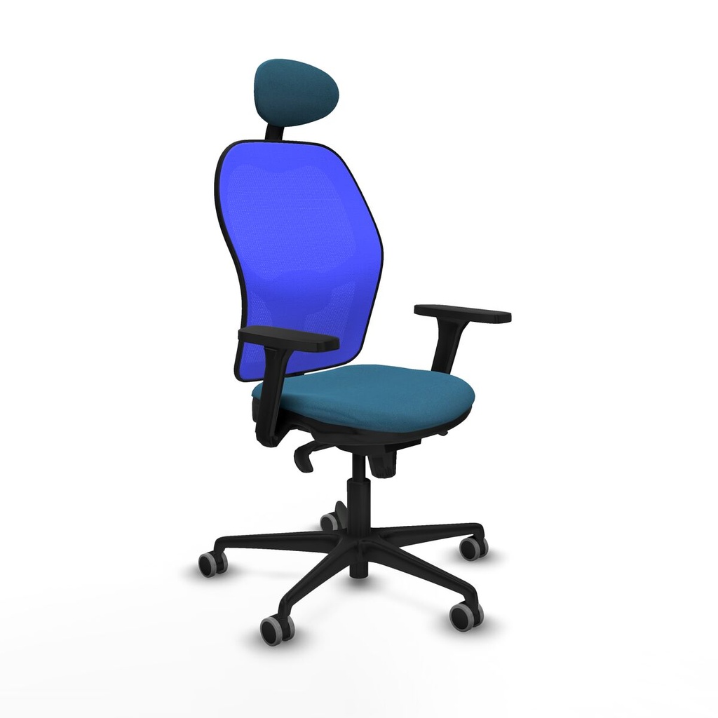 Silla de Oficina Piqueras y Crespo 3D036G1 Azul Verde petróleo
