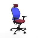 Office Chair Piqueras y Crespo 3D036N2 Maroon