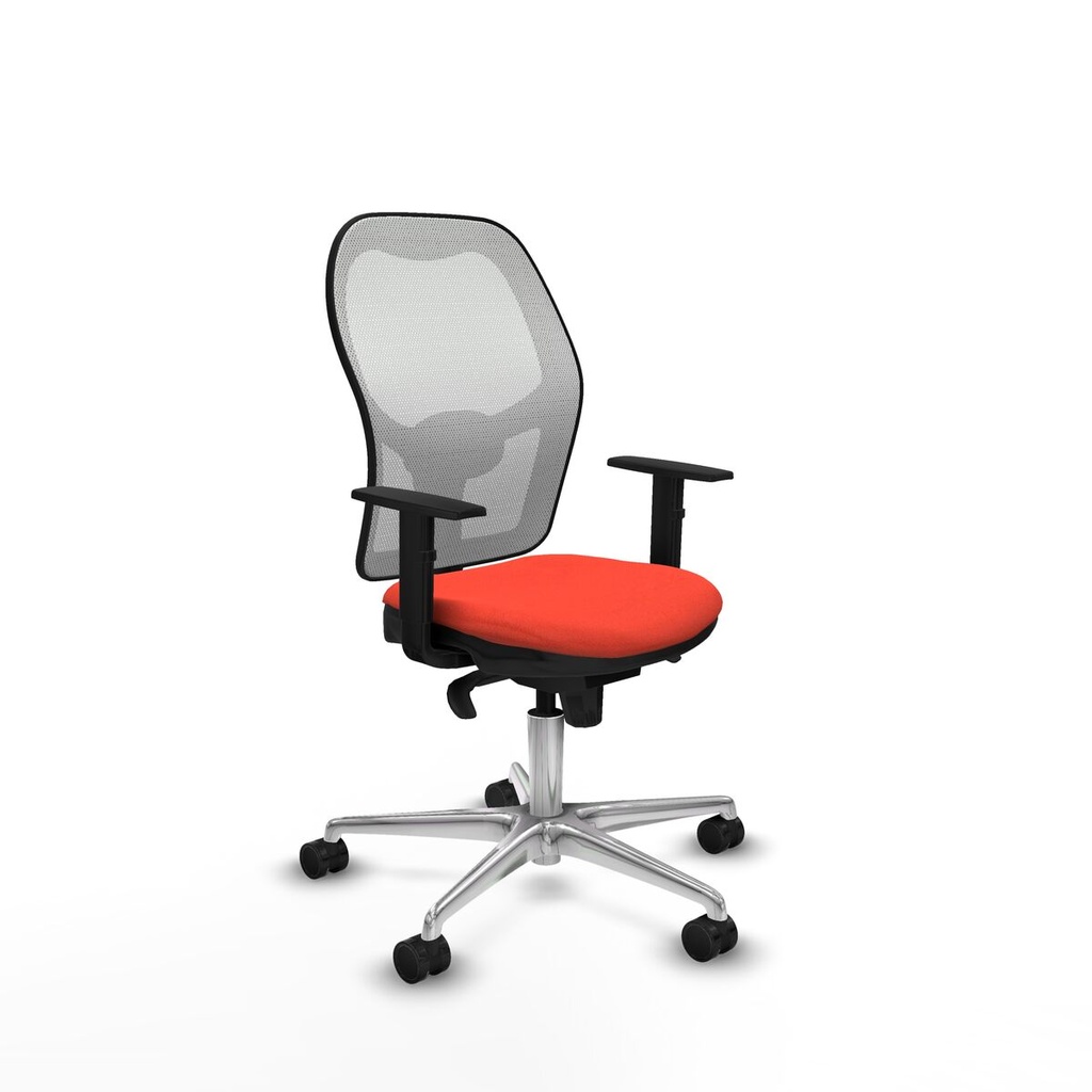 Silla de Oficina Piqueras y Crespo 1D086N0 Naranja Oscuro