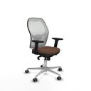 Office Chair Piqueras y Crespo 2D086G0 White Dark brown