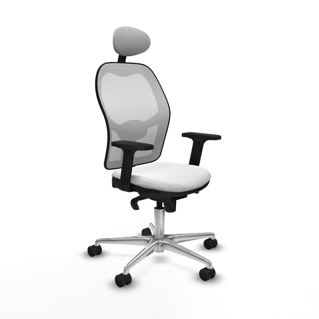 Office Chair with Headrest Piqueras y Crespo 2D086N1 White