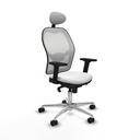 Office Chair with Headrest Piqueras y Crespo 2D086N1 White