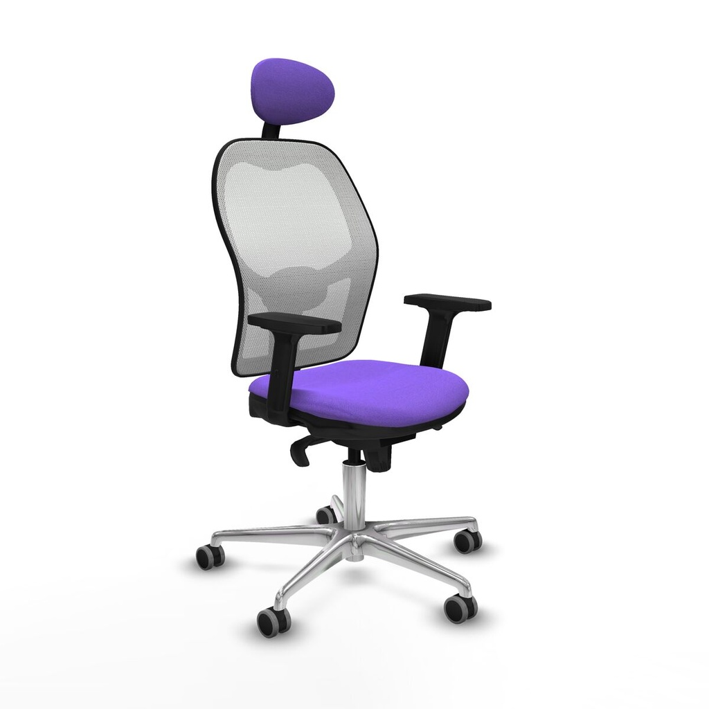 Office Chair with Headrest Piqueras y Crespo 2D086G1 Lilac