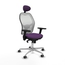 Office Chair with Headrest Piqueras y Crespo 3D086G1 Purple