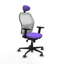 Office Chair with Headrest Piqueras y Crespo 2D036G1 Lilac