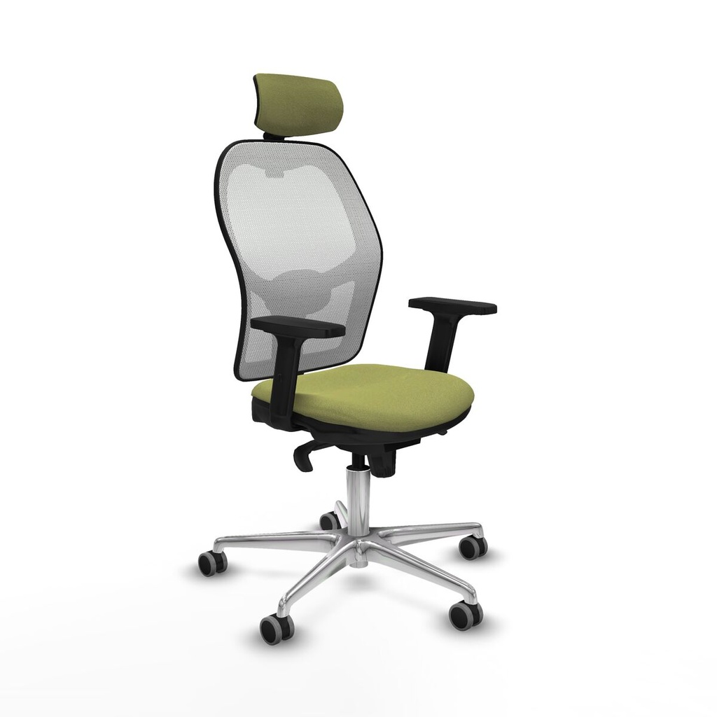Office Chair with Headrest Piqueras y Crespo 2D086G2 Green