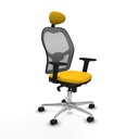 Office Chair with Headrest Piqueras y Crespo 2D086N1 Yellow