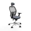 Office Chair with Headrest Piqueras y Crespo 2D086N1 Grey