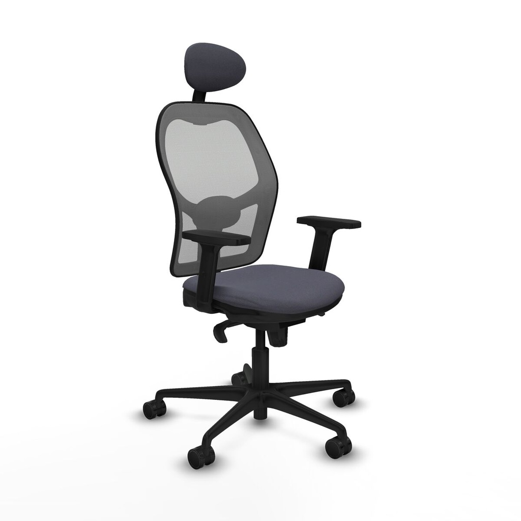 Office Chair with Headrest Piqueras y Crespo 2D036N1 Dark grey