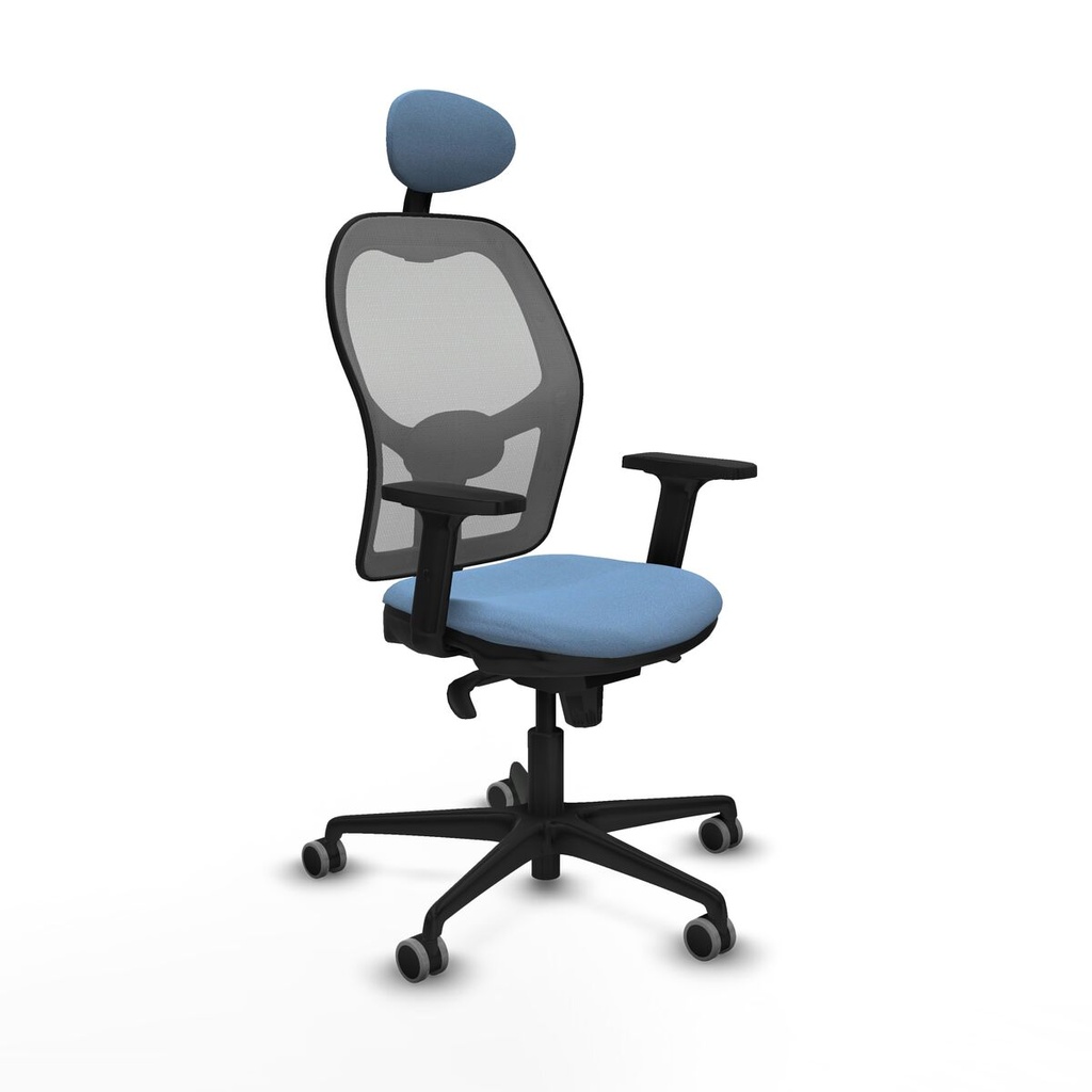 Office Chair with Headrest Piqueras y Crespo 2D036G1 Sky blue