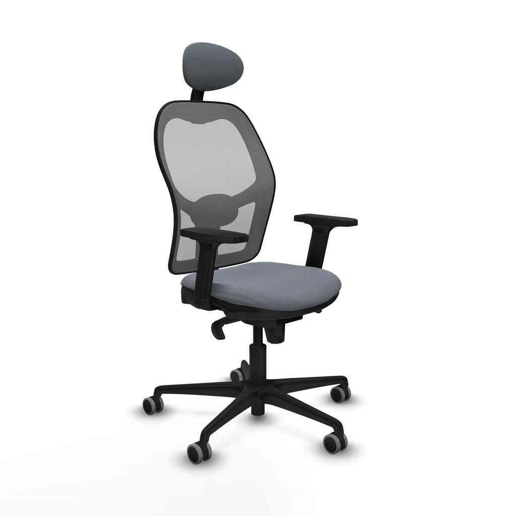 Office Chair with Headrest Piqueras y Crespo 2D036G1 Grey