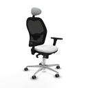 Office Chair with Headrest Piqueras y Crespo 3D086G1 White