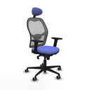 Office Chair with Headrest Piqueras y Crespo 2D036G1 Light Blue