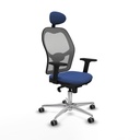 Office Chair with Headrest Piqueras y Crespo 2D086G1 Navy Blue