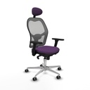 Silla de Oficina con Cabecero Piqueras y Crespo 3D086G1 Morado