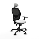 Office Chair with Headrest Piqueras y Crespo 3D036N1 White