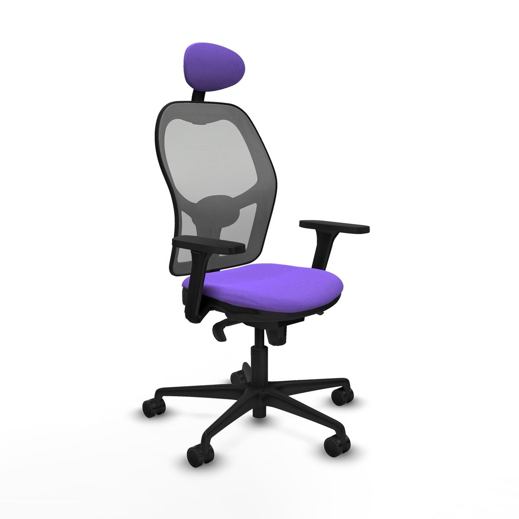 Office Chair with Headrest Piqueras y Crespo 3D036N1 Lilac