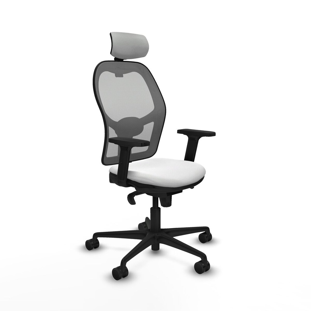 Office Chair with Headrest Piqueras y Crespo 2D036N2 White