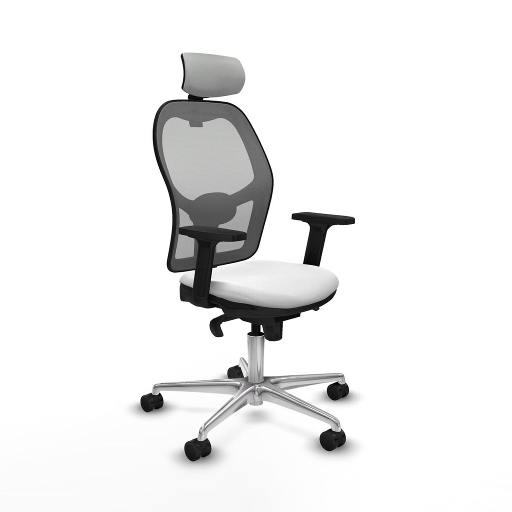 Office Chair with Headrest Piqueras y Crespo 2D086N2 White