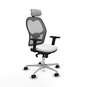 Office Chair with Headrest Piqueras y Crespo 2D086N2 White
