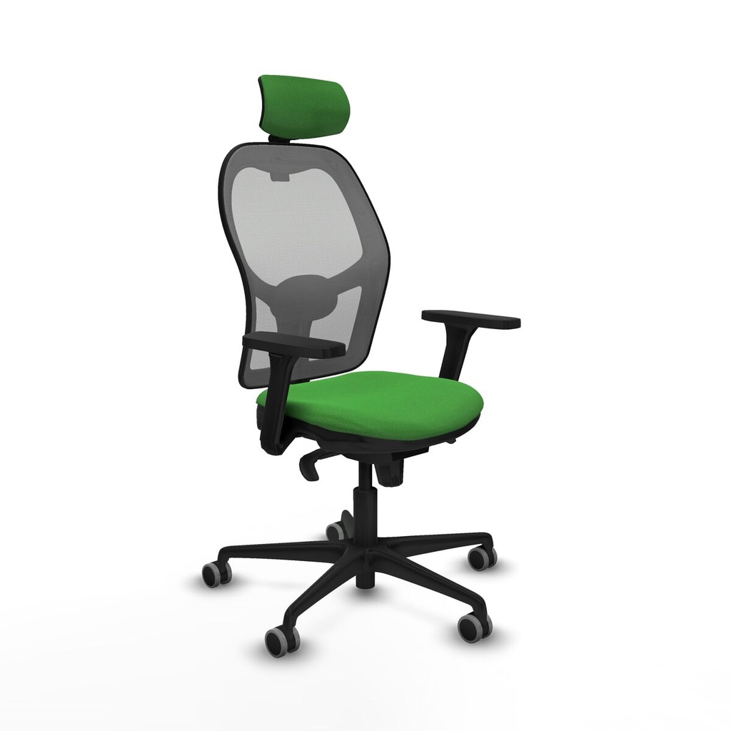 Office Chair with Headrest Piqueras y Crespo 3D036G2 Green