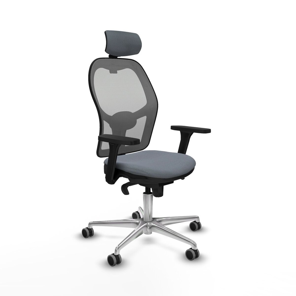 Office Chair with Headrest Piqueras y Crespo 3D086G2 Grey