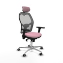 Office Chair with Headrest Piqueras y Crespo 3D086G2 Pink