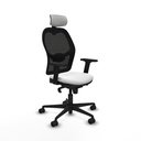 Office Chair with Headrest Piqueras y Crespo 2D036N2 White