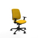 Office Chair Piqueras y Crespo B1D036N Yellow