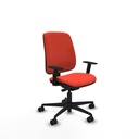 Silla de Oficina Piqueras y Crespo B1D036N Naranja Oscuro