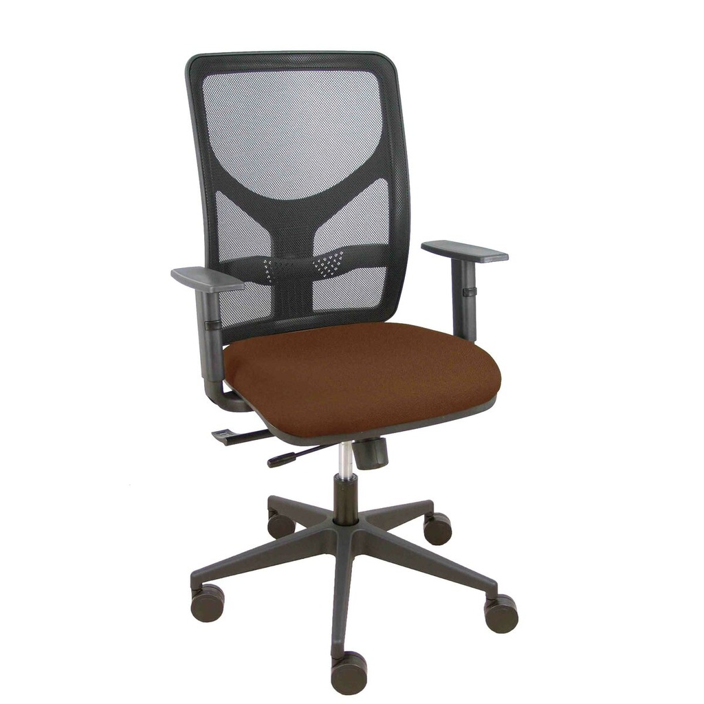 Office Chair Piqueras y Crespo 10CRN65 Black Dark brown