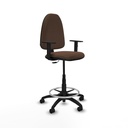 Office Chair Piqueras y Crespo B1D01RN Dark brown High