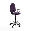 Silla de Oficina Piqueras y Crespo BFN01RP Morado Alta