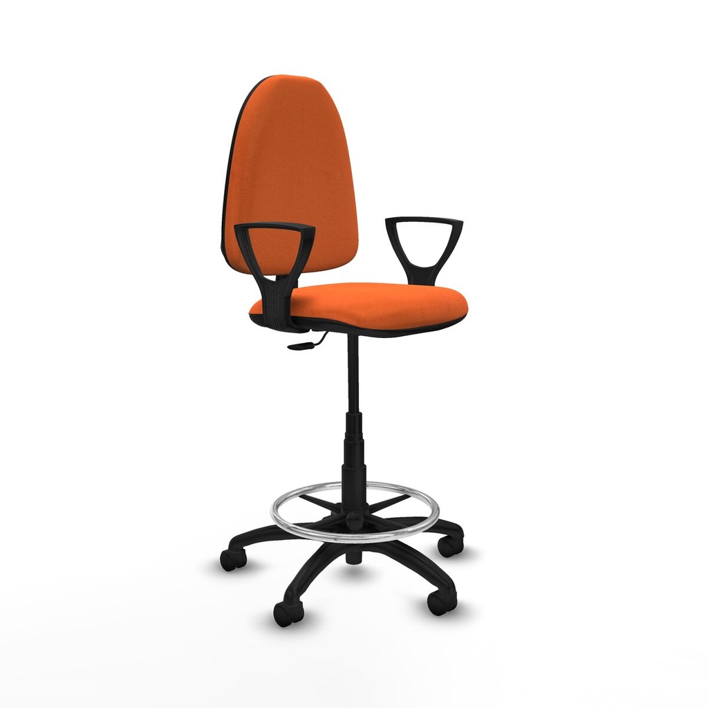 Office Chair Piqueras y Crespo BFN01RN Orange High