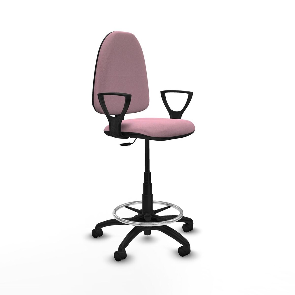 Silla de Oficina Piqueras y Crespo BFN01RN Rosa Alta